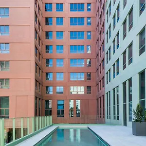 Aparto Cristobal De Moura Hall Of - Only For Students In Barcelona